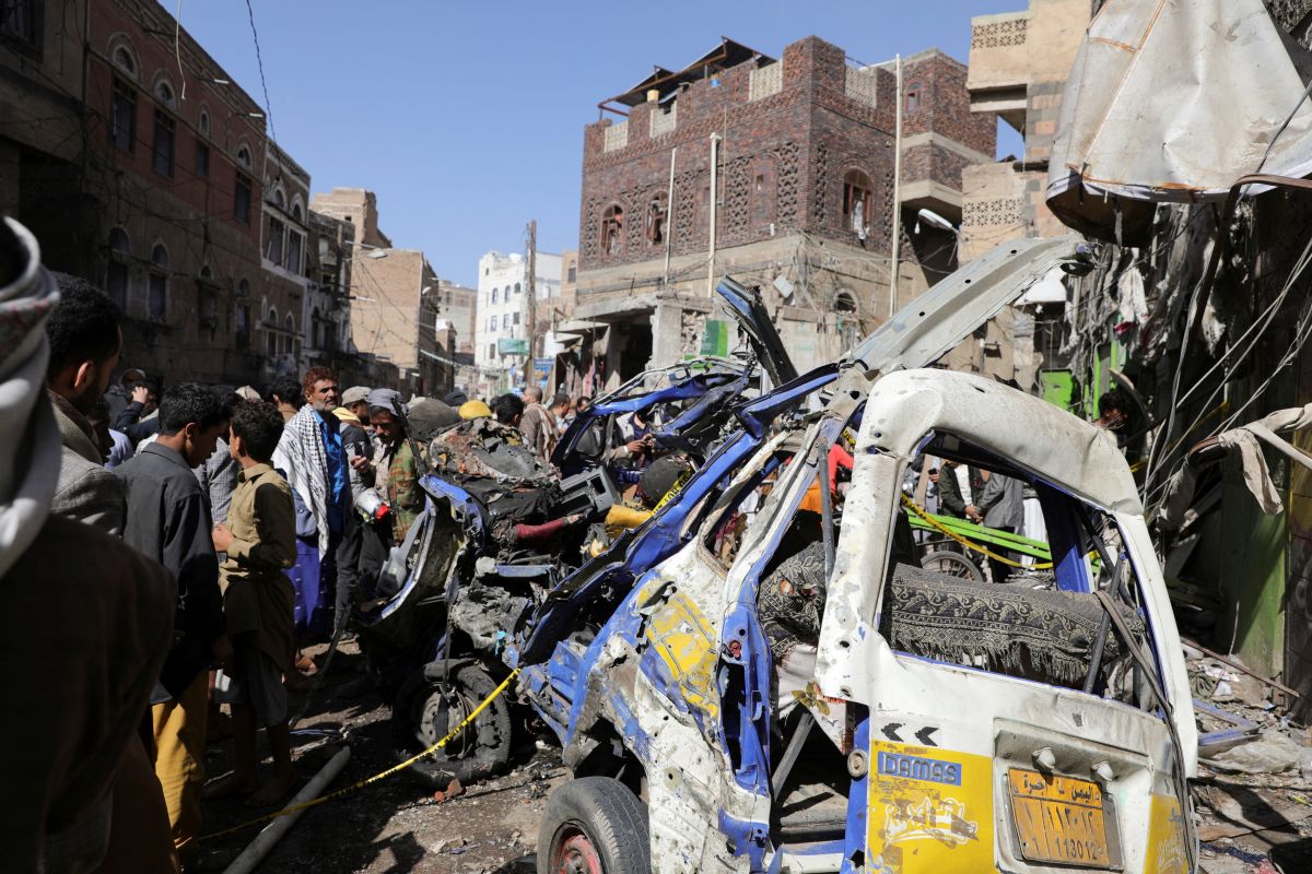 Un missile houthi à l'origine d'une frappe à Sanaa dimanche près d'un site classé à l'Unesco, selon le Centcom Un missile houthi à l'origine d'une frappe à Sanaa dimanche près d'un site classé à l'Unesco, selon le Centcom