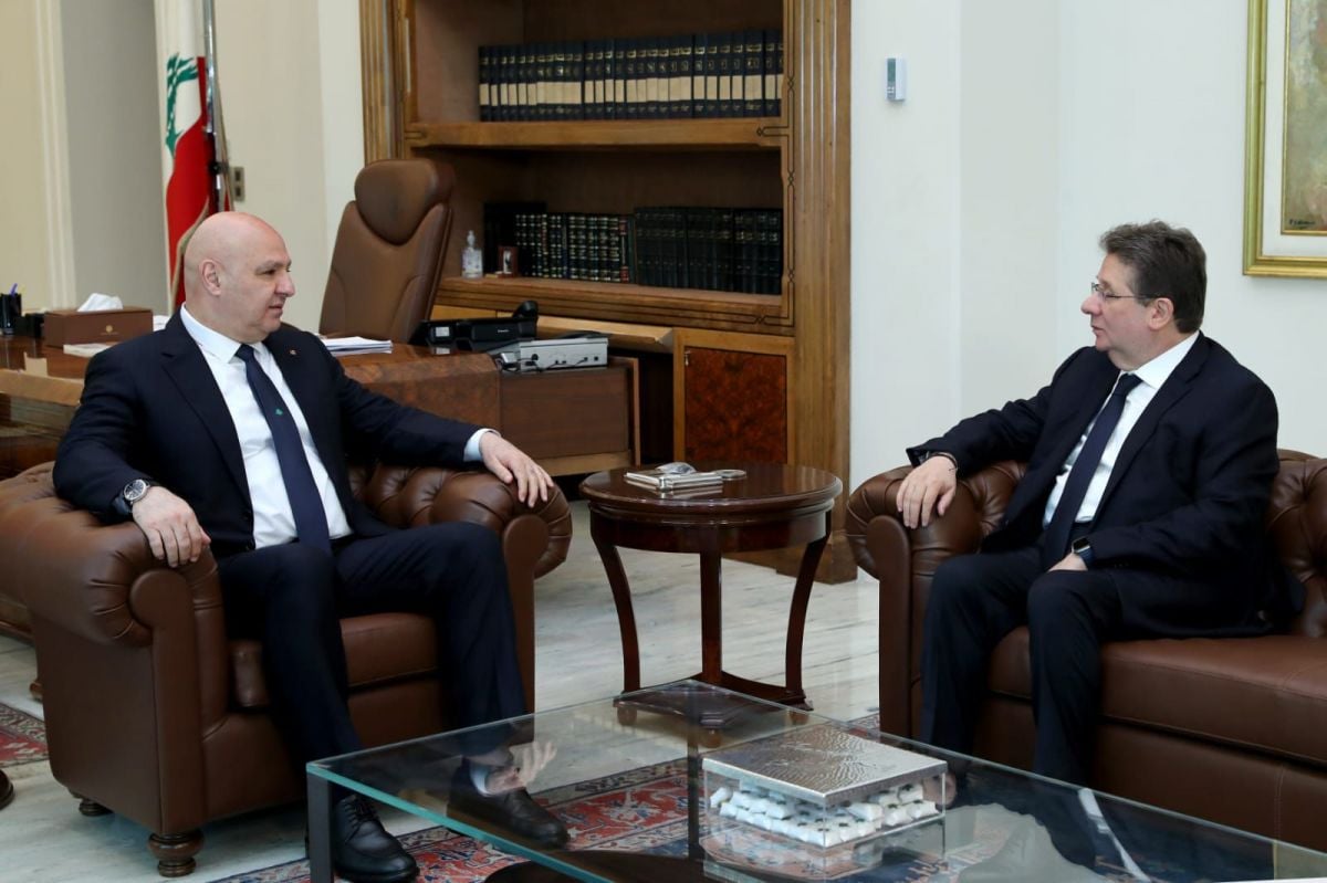 Ibrahim Kanaan rend compte de son passage à Washington au chef de l'Etat Ibrahim Kanaan rend compte de son passage à Washington au chef de l'Etat
