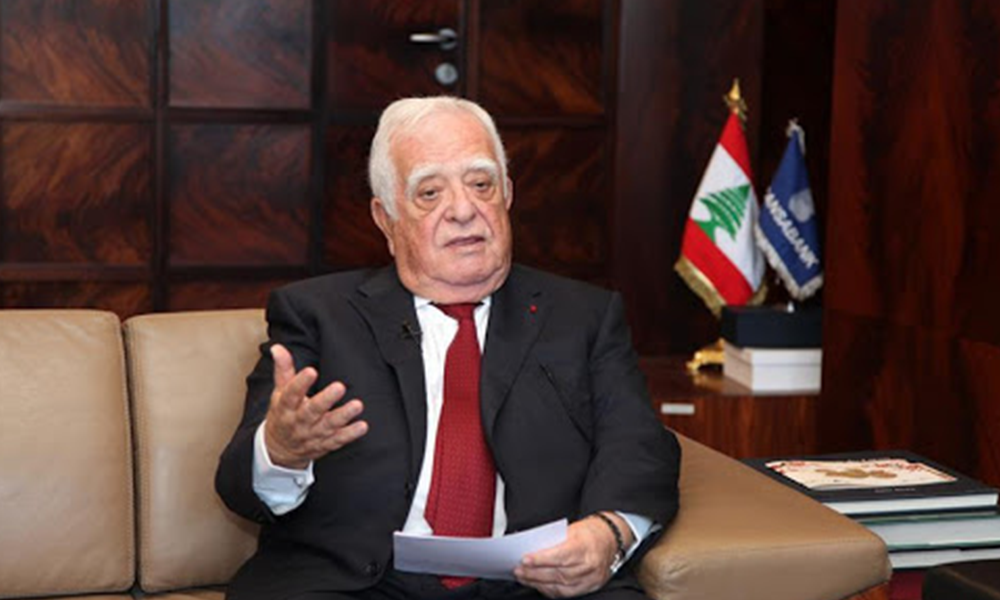 Décès de l'ancien ministre et banquier Adnan Kassar, hommages de Choucair et Siniora