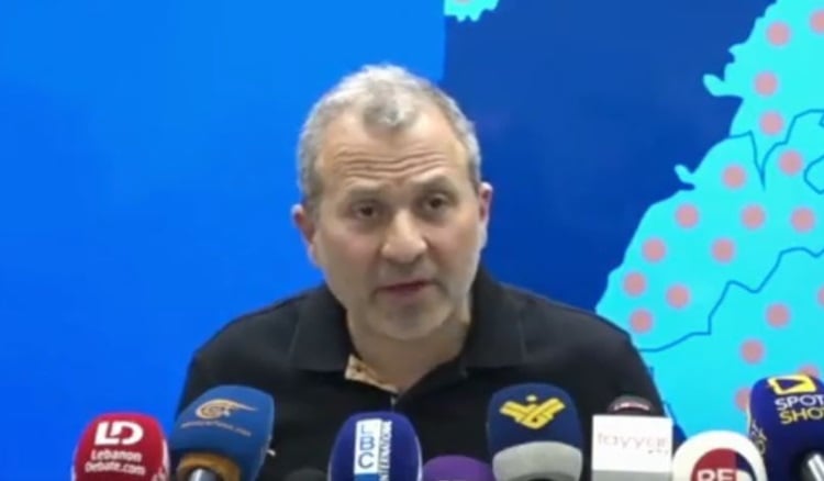 Bassil : Une seule percée à Beyrouth est une atteinte à la parité Bassil : Une seule percée à Beyrouth est une atteinte à la parité
