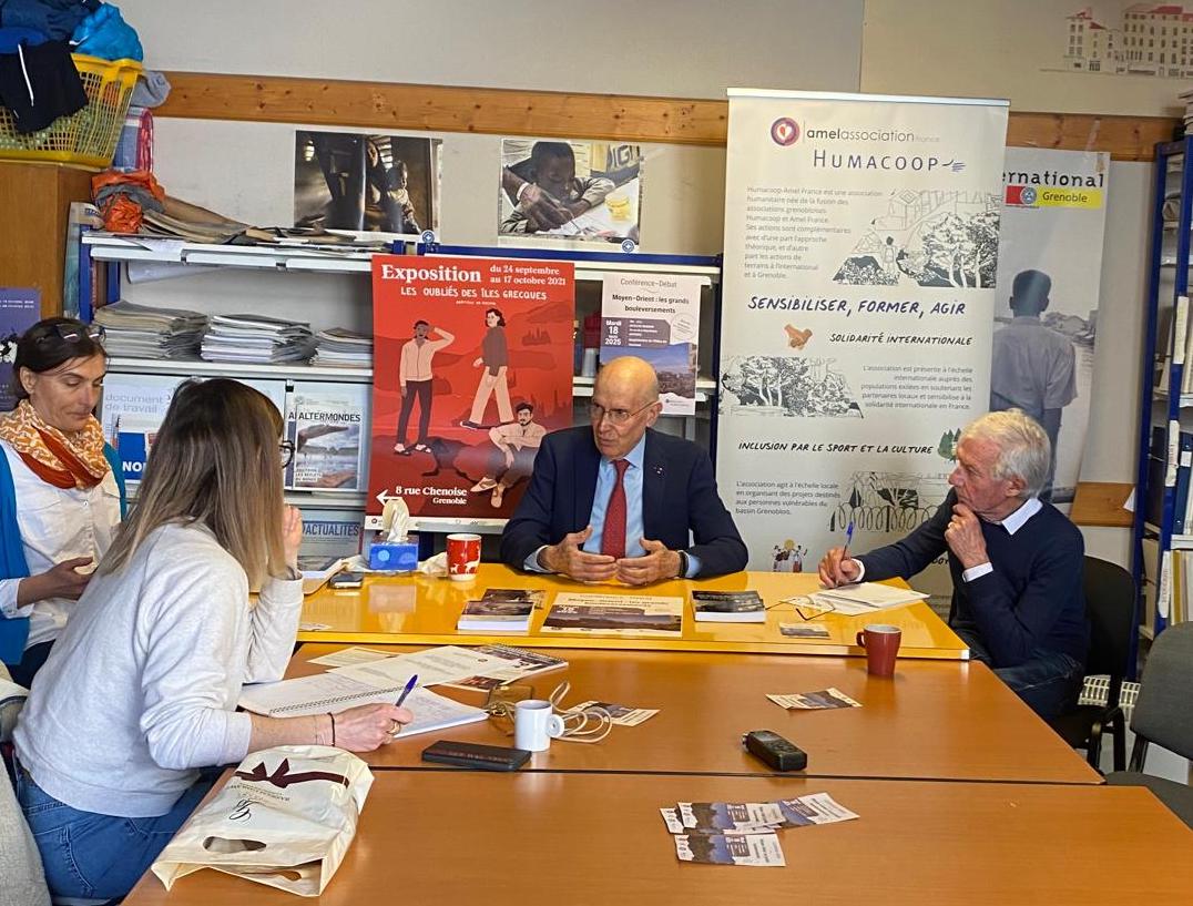 Tournée française du président de Amel International