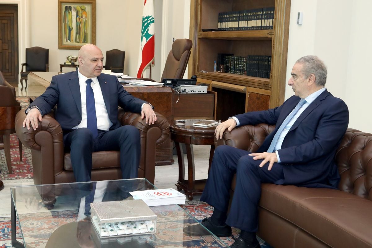 Aoun et l'ancien ministre Pharaon discutent de la « neutralité » du Liban Aoun et l'ancien ministre Pharaon discutent de la « neutralité » du Liban