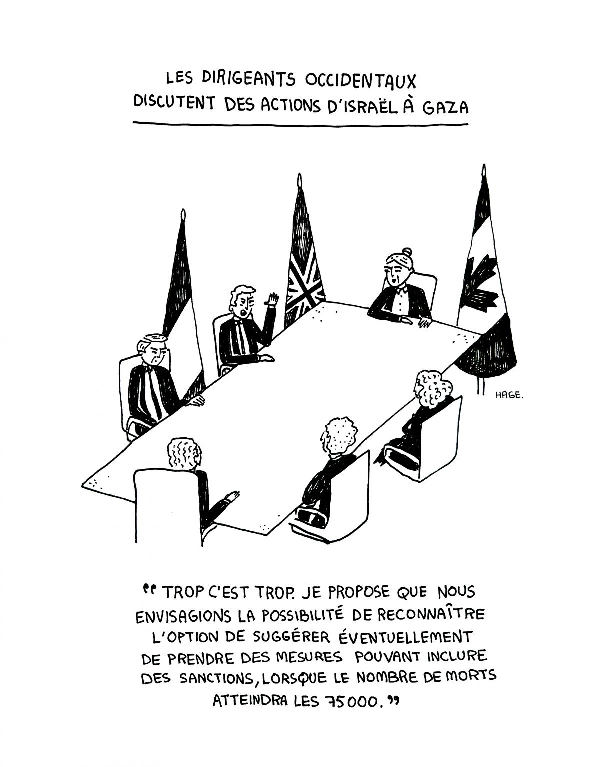 Gaza : Le monde occidental réagit...