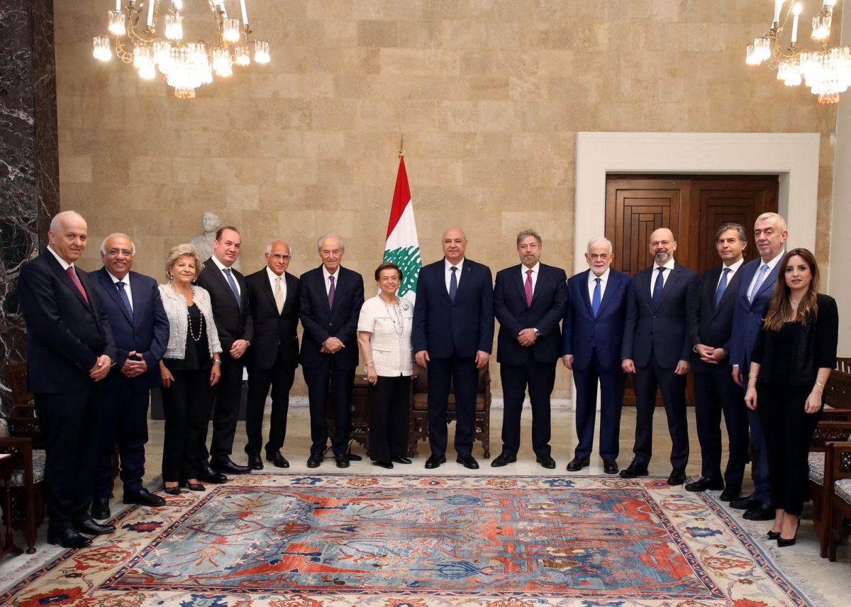 La Fondation maronite dans le monde chez Joseph Aoun