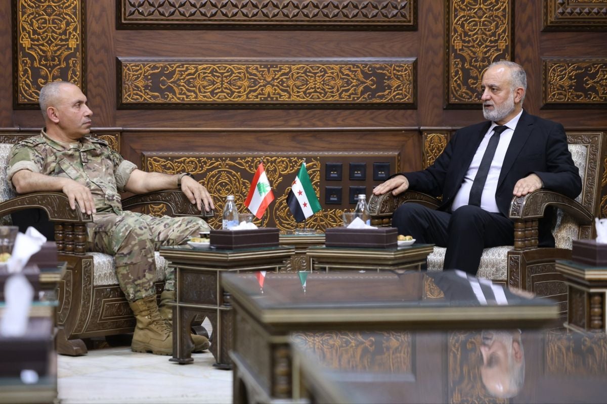 Lebanese military, security delegations meet with leaders in Damascus