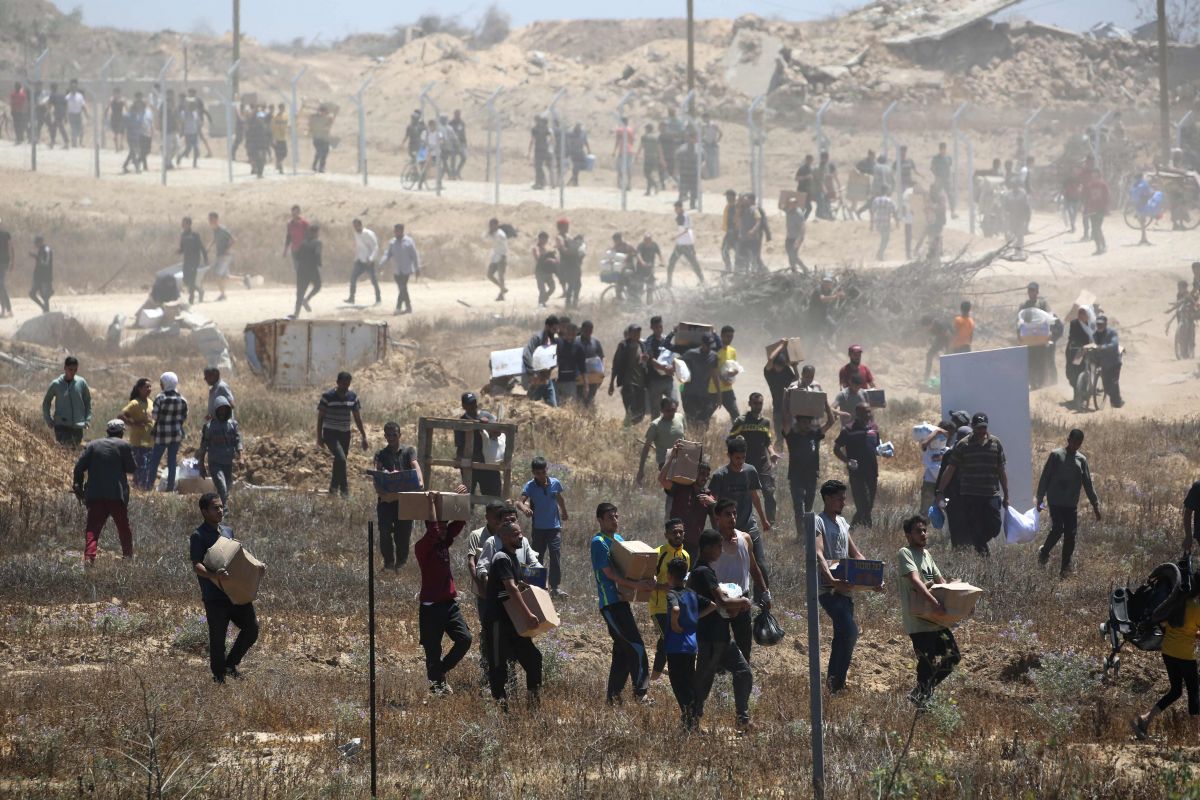 Une entreprise gazaouie peu connue s’associe au système controversé de distribution d’aide Une entreprise gazaouie peu connue s’associe au système controversé de distribution d’aide