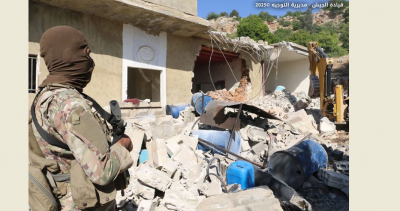 Lebanese Army conducts raids in Hermel, destroys Captagon labs