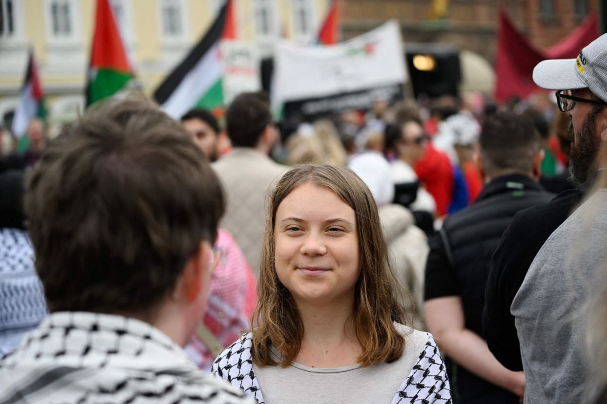 Greta Thunberg, d’égérie de la justice climatique à porte-voix des propalestiniens Greta Thunberg, d’égérie de la justice climatique à porte-voix des propalestiniens