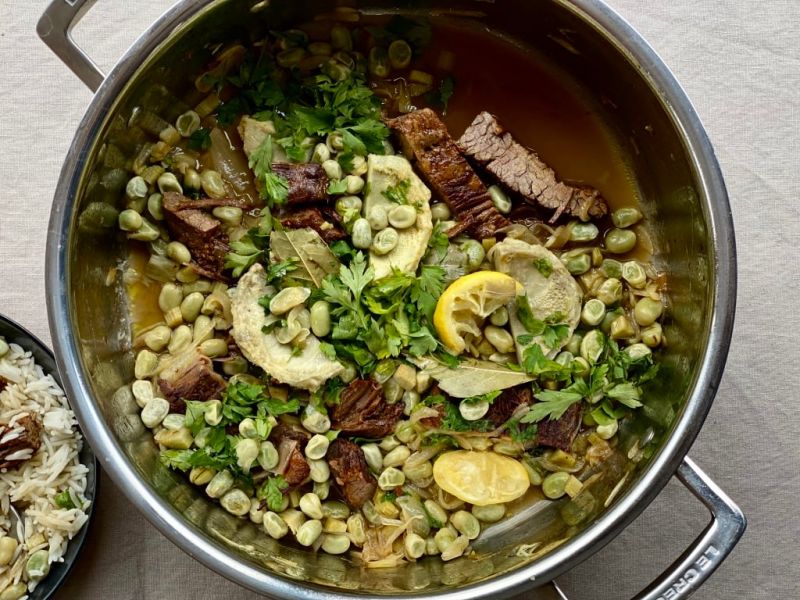 Le ragoût d'artichaut au citron confit de Léa Sednaoui, une recette aux accents nord-africains