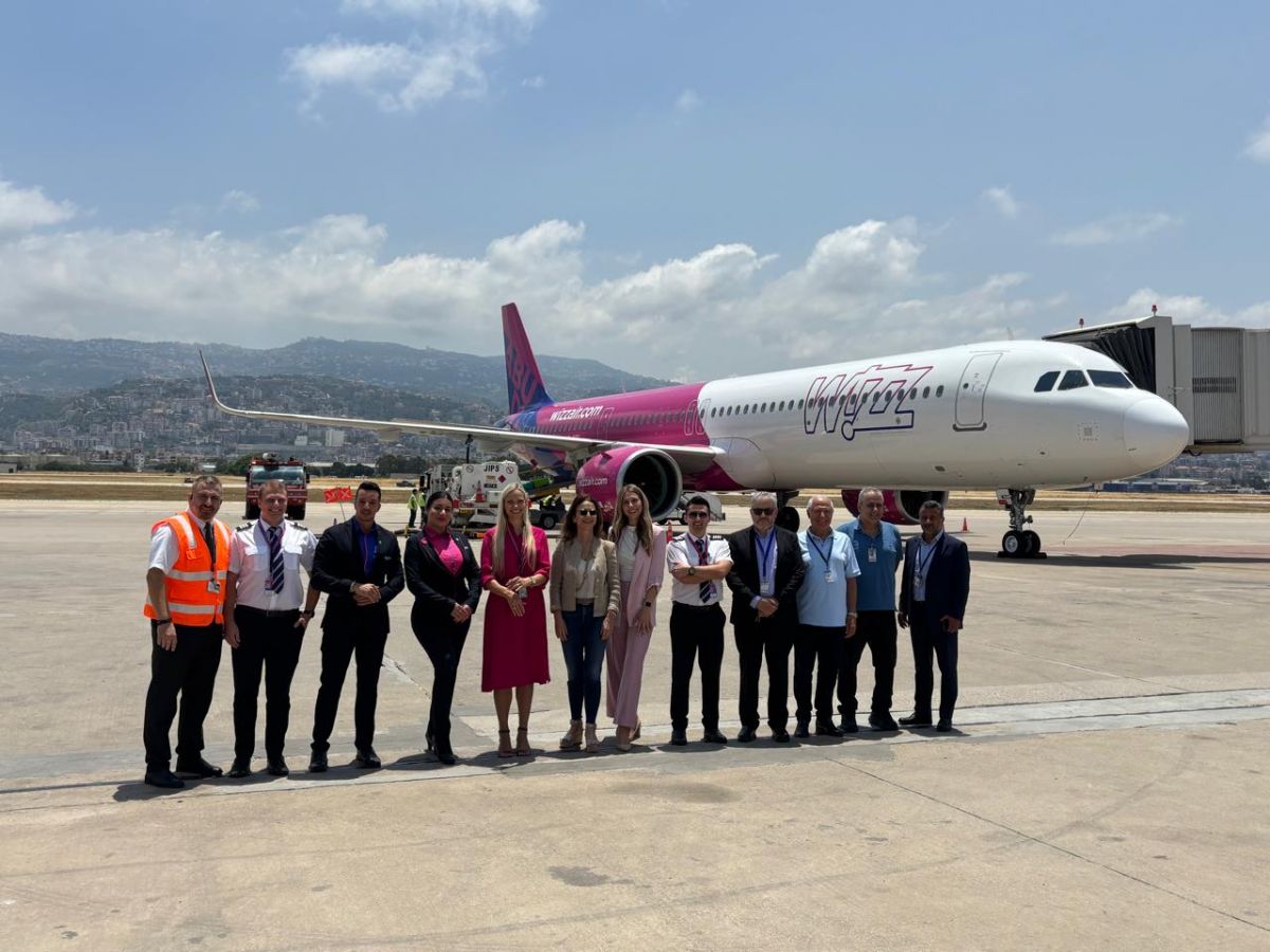 Wizz Air Abu Dhabi embarks in inaugural Beirut flight