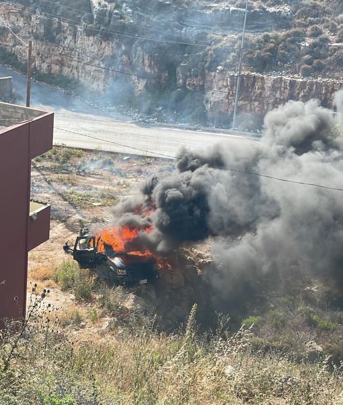 L'armée israélienne cible une voiture dans le caza de Nabatiyé, au moins un mort L'armée israélienne cible une voiture dans le caza de Nabatiyé, au moins un mort