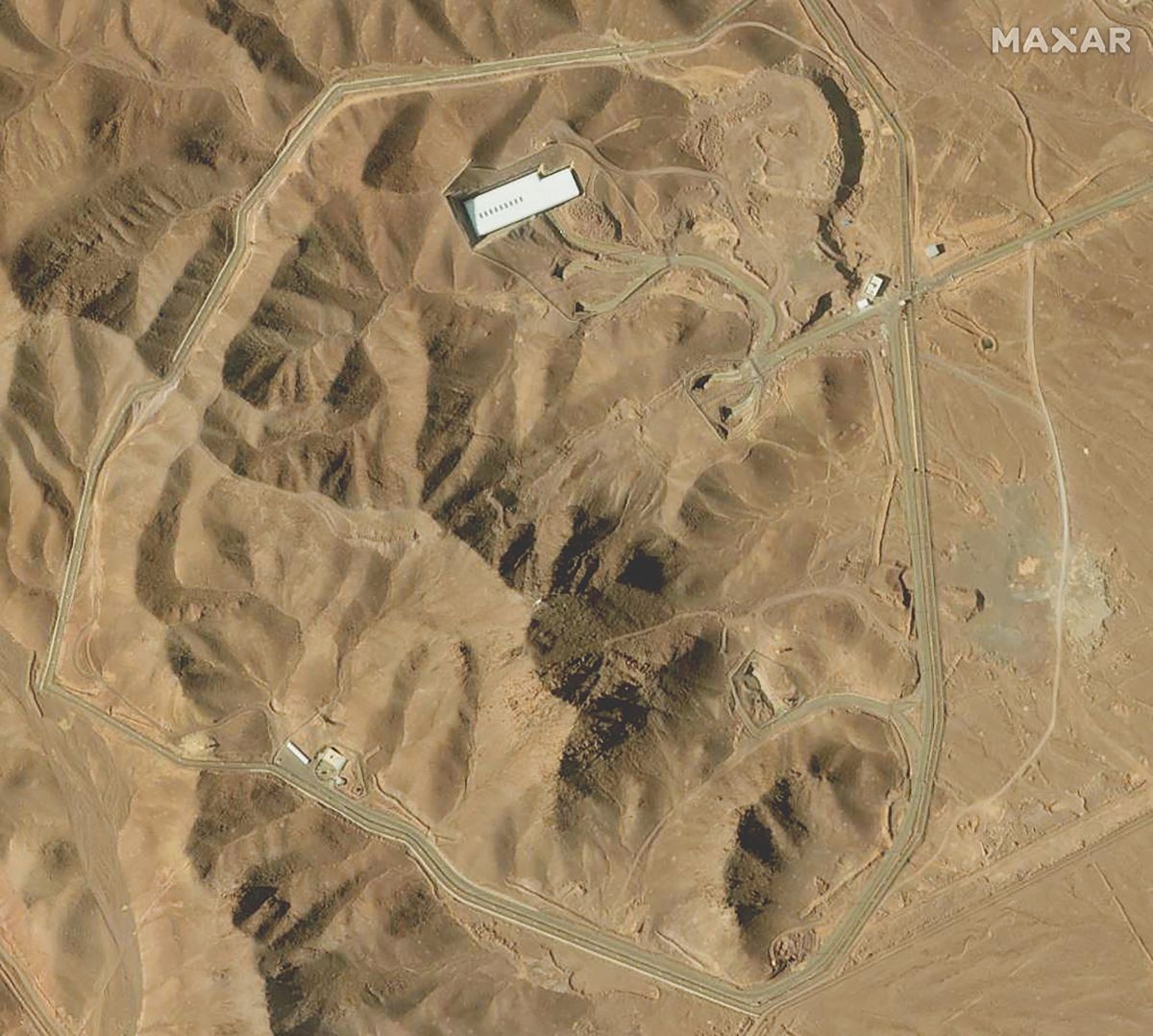 Which nuclear sites were (or were not) affected by Israeli strikes?