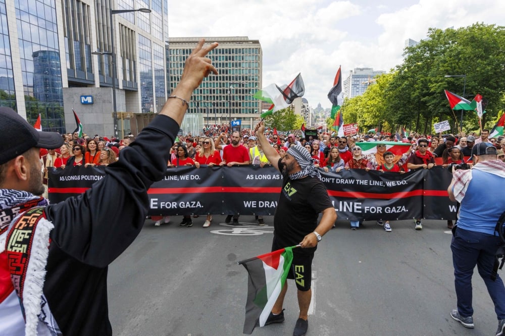 Tens of thousands protest in Netherlands over Israel's actions in Gaza Tens of thousands protest in Netherlands over Israel's actions in Gaza