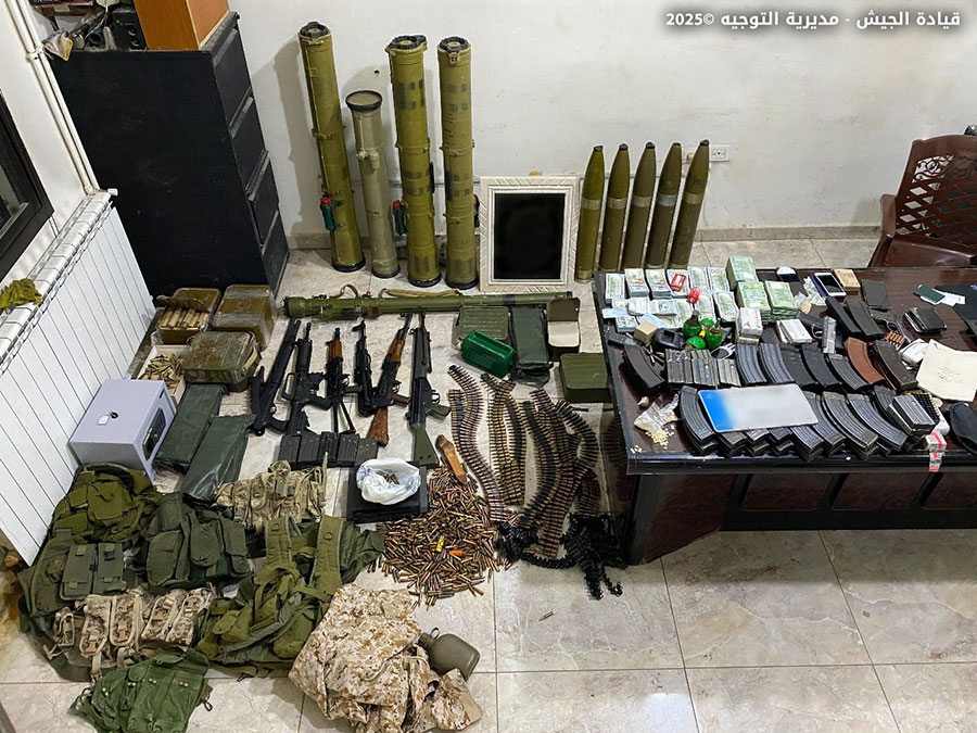 Deux suspects arrêtés à Chtaura pour transport d’obus, de mortiers et de munitions