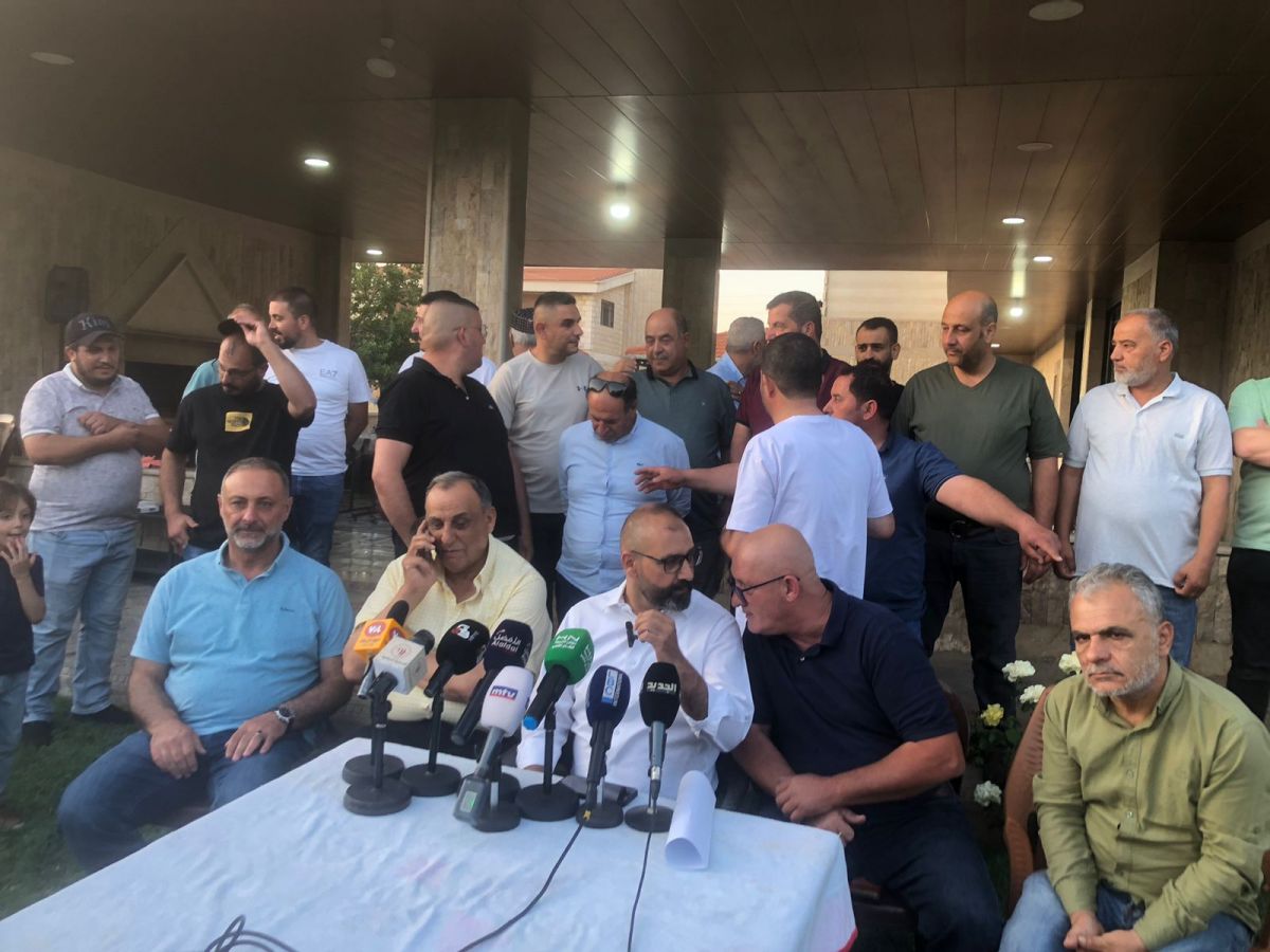 Meeting of milk producers in the Bekaa, denouncing the ‘catastrophic situation’ of their sector Meeting of milk producers in the Bekaa, denouncing the ‘catastrophic situation’ of their sector