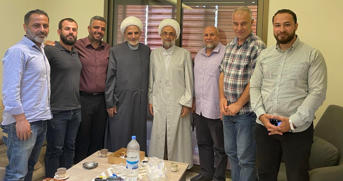Amal delegation visits Sheikh Audeh to condemn attack against him