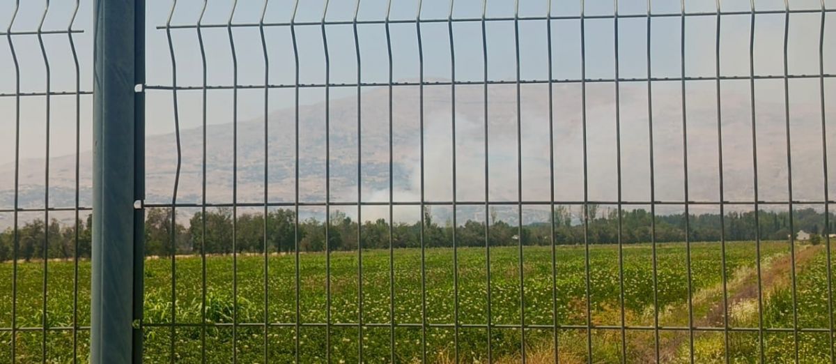 Large fire breaks out in Chtoura, Bekaa valley Large fire breaks out in Chtoura, Bekaa valley
