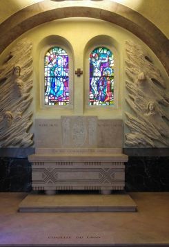 The chapel of Lebanon in Lisieux, a testament to the relationship between this country and the city of Saint Theresa. (Credit: Fady Fayad.)