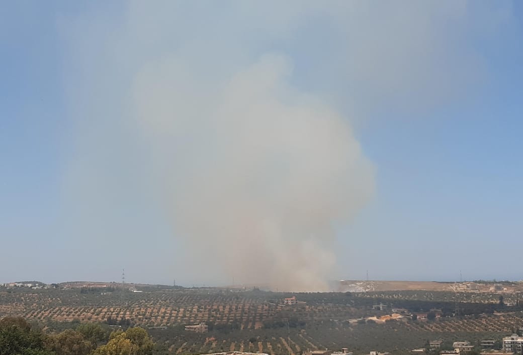 Fires in Akkar amid heat wave Fires in Akkar amid heat wave