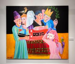 A painting by Ghylan Safadi. DR