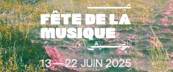 The poster for the Fête de la Musique. DR