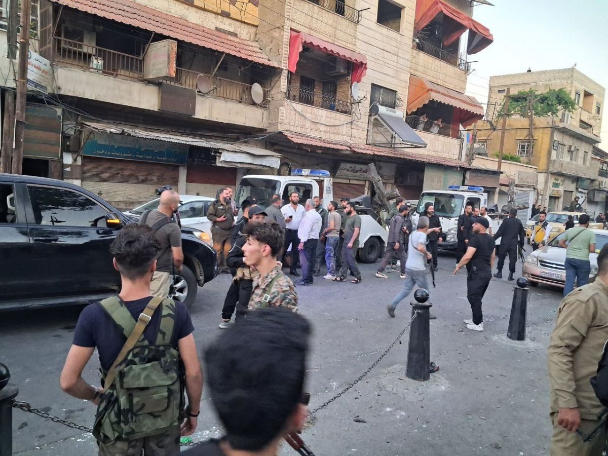 Vingt-deux morts dans un attentat dans une église de Damas, les autorités désignent l'EI Vingt-deux morts dans un attentat dans une église de Damas, les autorités désignent l'EI