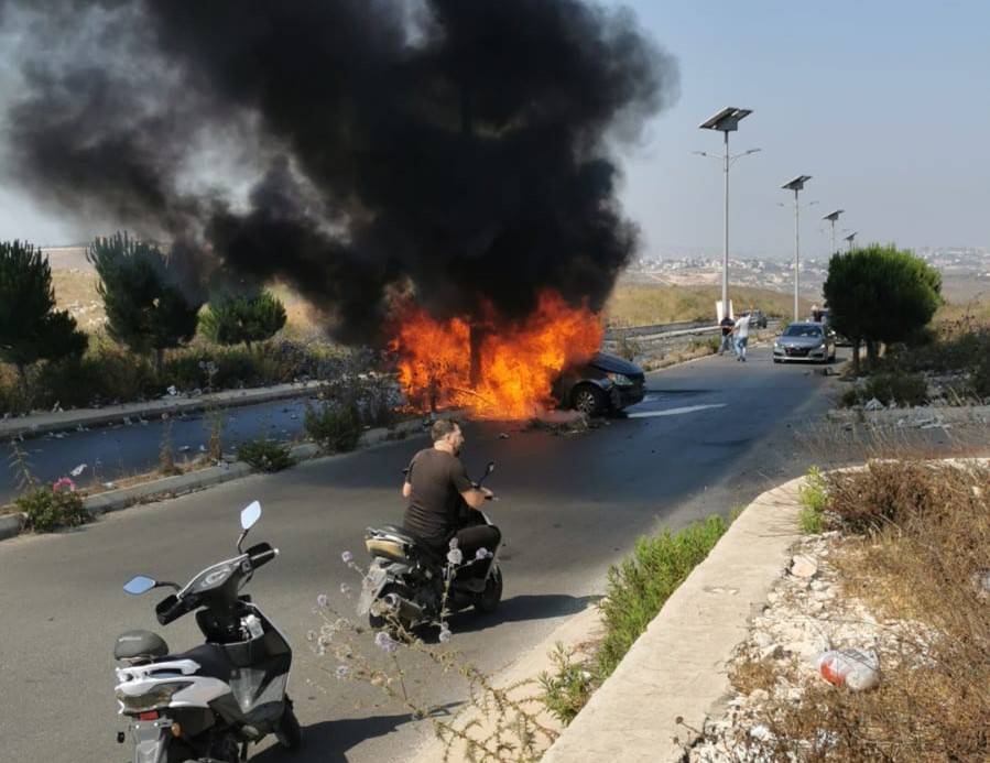 Nouvelle frappe israélienne sur un véhicule au Liban-Sud : trois tués Nouvelle frappe israélienne sur un véhicule au Liban-Sud : trois tués
