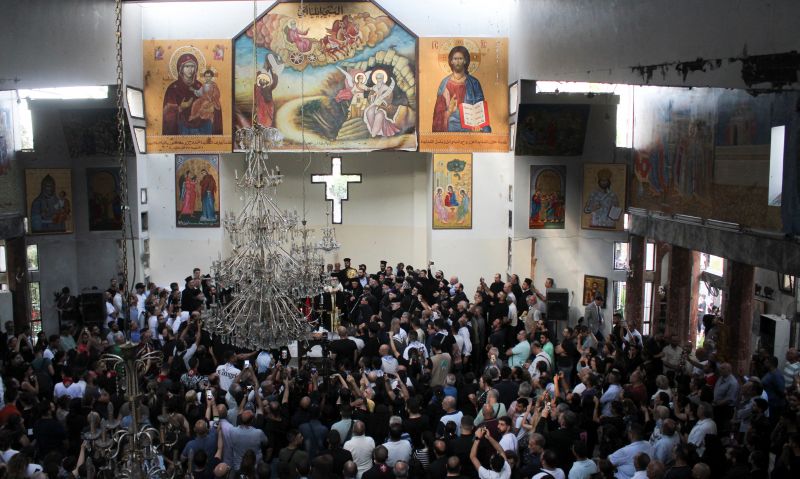 Syria announces arrests over Damascus church attack Syria announces arrests over Damascus church attack