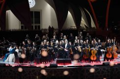 "Shéhérazade, an orchestral and theatrical spectacle imagined by Maestro Harout Fazlian. Photo DR"