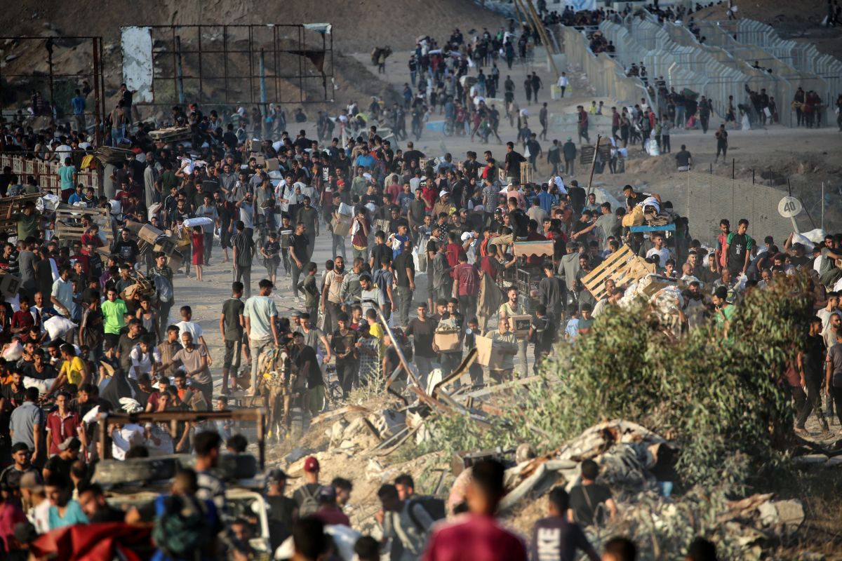 Aid distribution: US contractors also firing live rounds