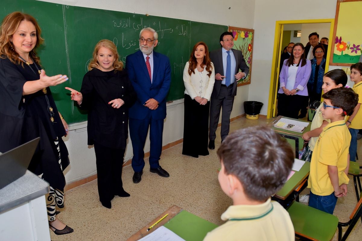 La Fondation al-Walid ben Talal lance un projet à l’école Melankton & Haig Arslanian