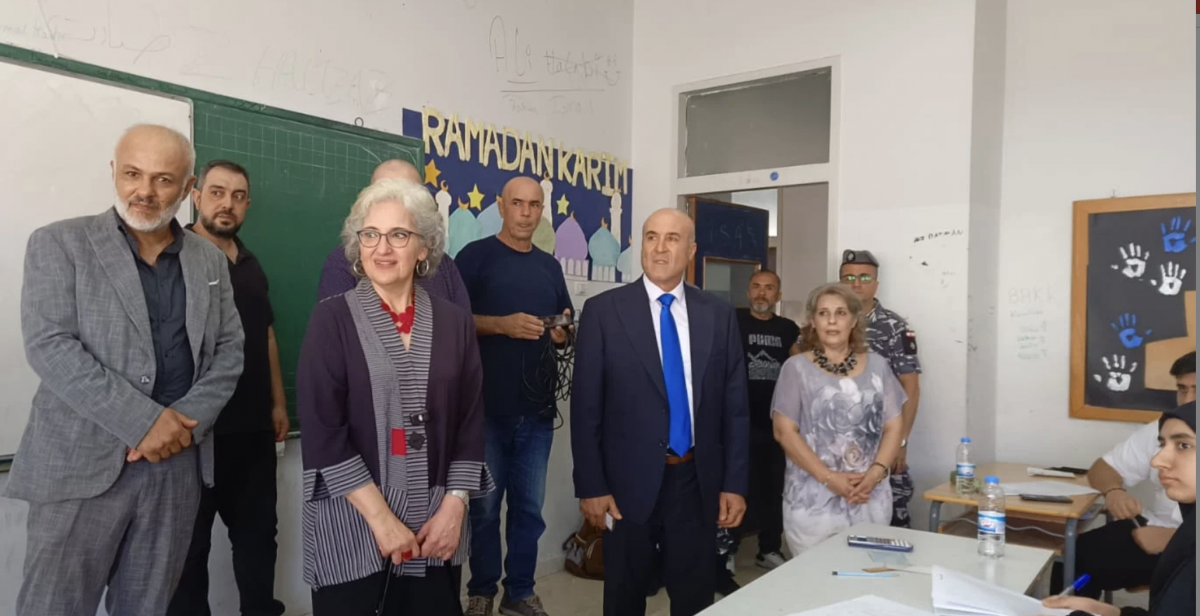 La ministre Karamé visite des centres d’examen du bac à Saïda et Tyr La ministre Karamé visite des centres d’examen du bac à Saïda et Tyr