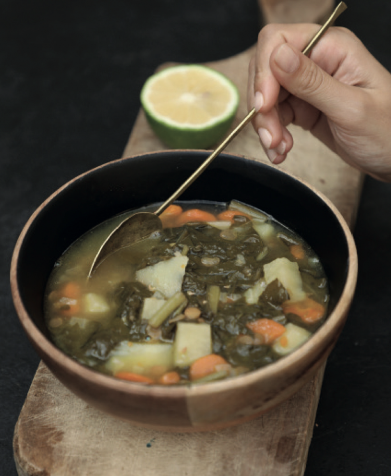 Soupe de lentilles au citron (Adas bi Hamoud)