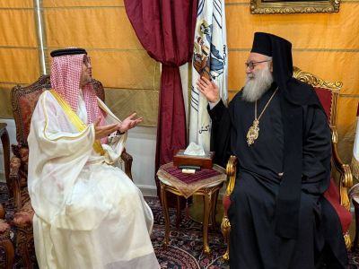Attentat de l'église Saint-Élie : l’ambassadeur saoudien au Liban présente ses condoléances au patriarche Jean X
