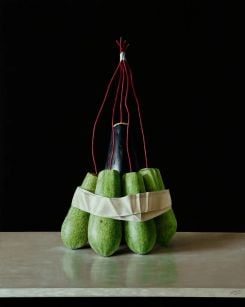 Part of Ayyam Gallery's collective exhibition, "Wavering Hope." (Photo provided by the MYM Agenda)