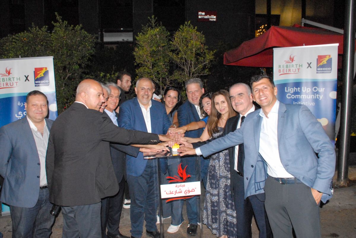 L’avenue Sami el-Solh et la rue du Musée éclairées grâce aux efforts de Rebirth Beirut