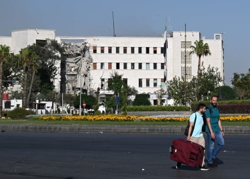 À Damas,  « le rappel à l’ordre » israélien réveille les traumatismes communautaires