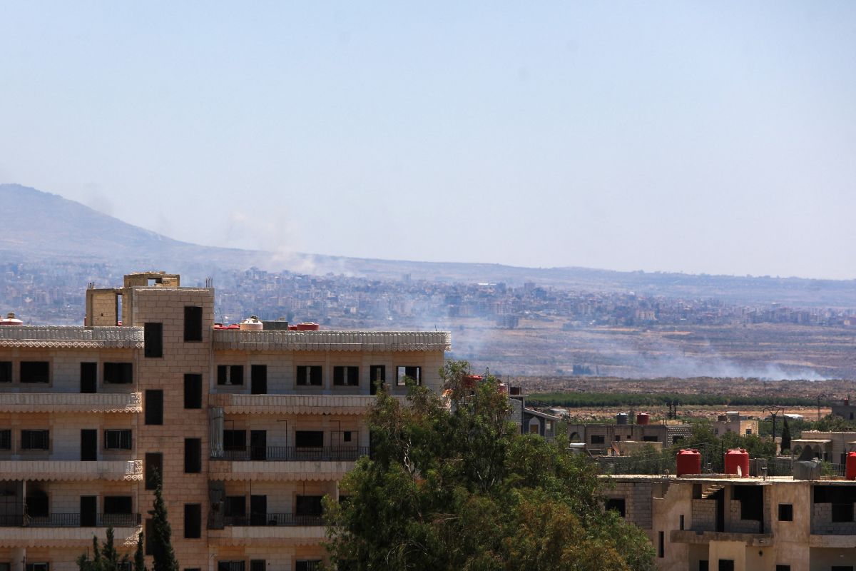 Syrian state media says Israel strikes near southern Druze-majority city