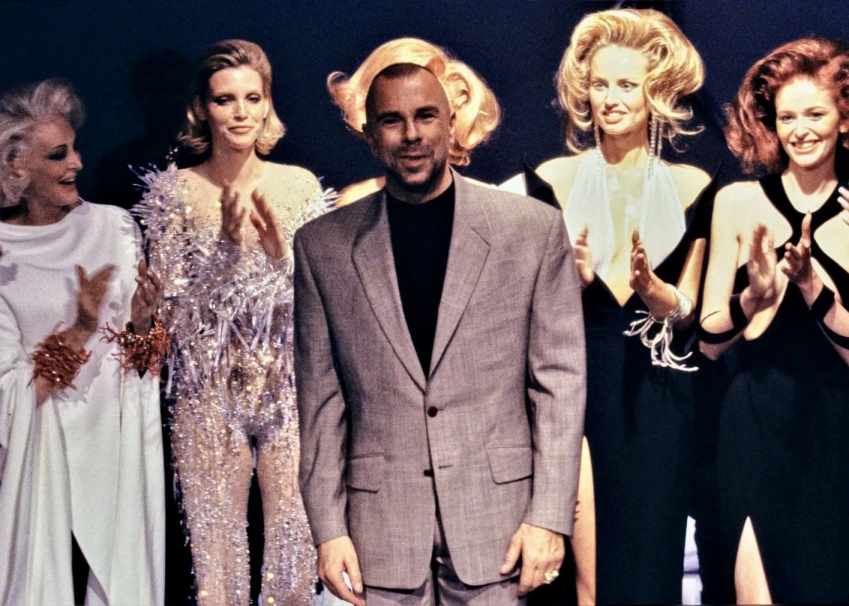 Pierced breasts and sculpted bodies: Nudity revisited by Thierry Mugler