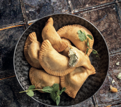Samboussik feta-menthe (Chaussons feta-menthe)