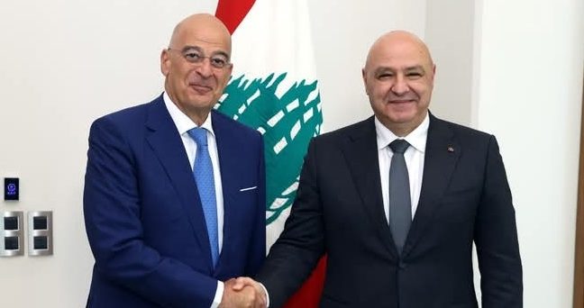 Greek defense minister visits Beirut, reaffirms support for Lebanese Army Greek defense minister visits Beirut, reaffirms support for Lebanese Army