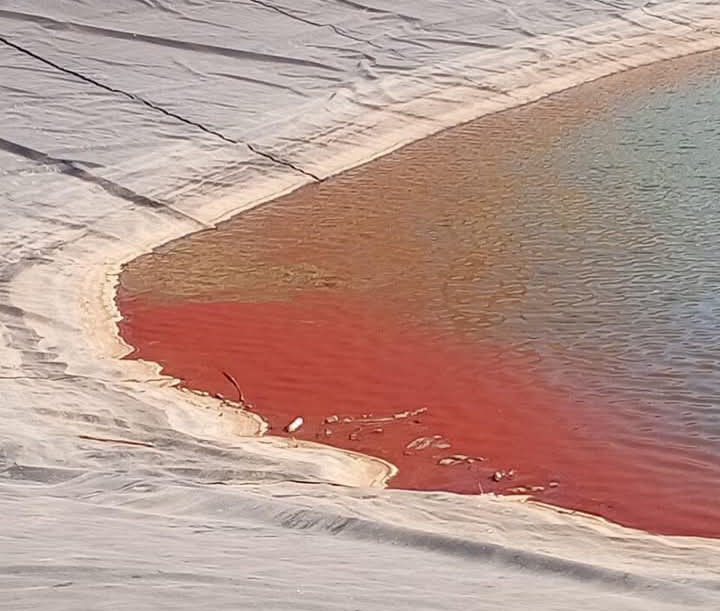 Un lac agricole à Chebaa inutilisable en raison de la sécheresse Un lac agricole à Chebaa inutilisable en raison de la sécheresse