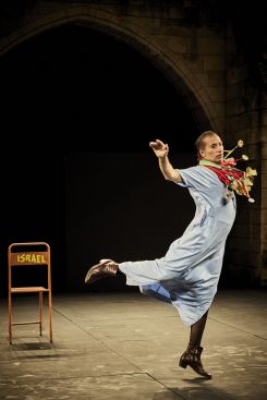 The Spanish choreographer and dancer Israel Galván in "Israel and Mohammed" at the Avignon Festival. (Credit: Christophe Raynaud de Lage/Avignon Festival)