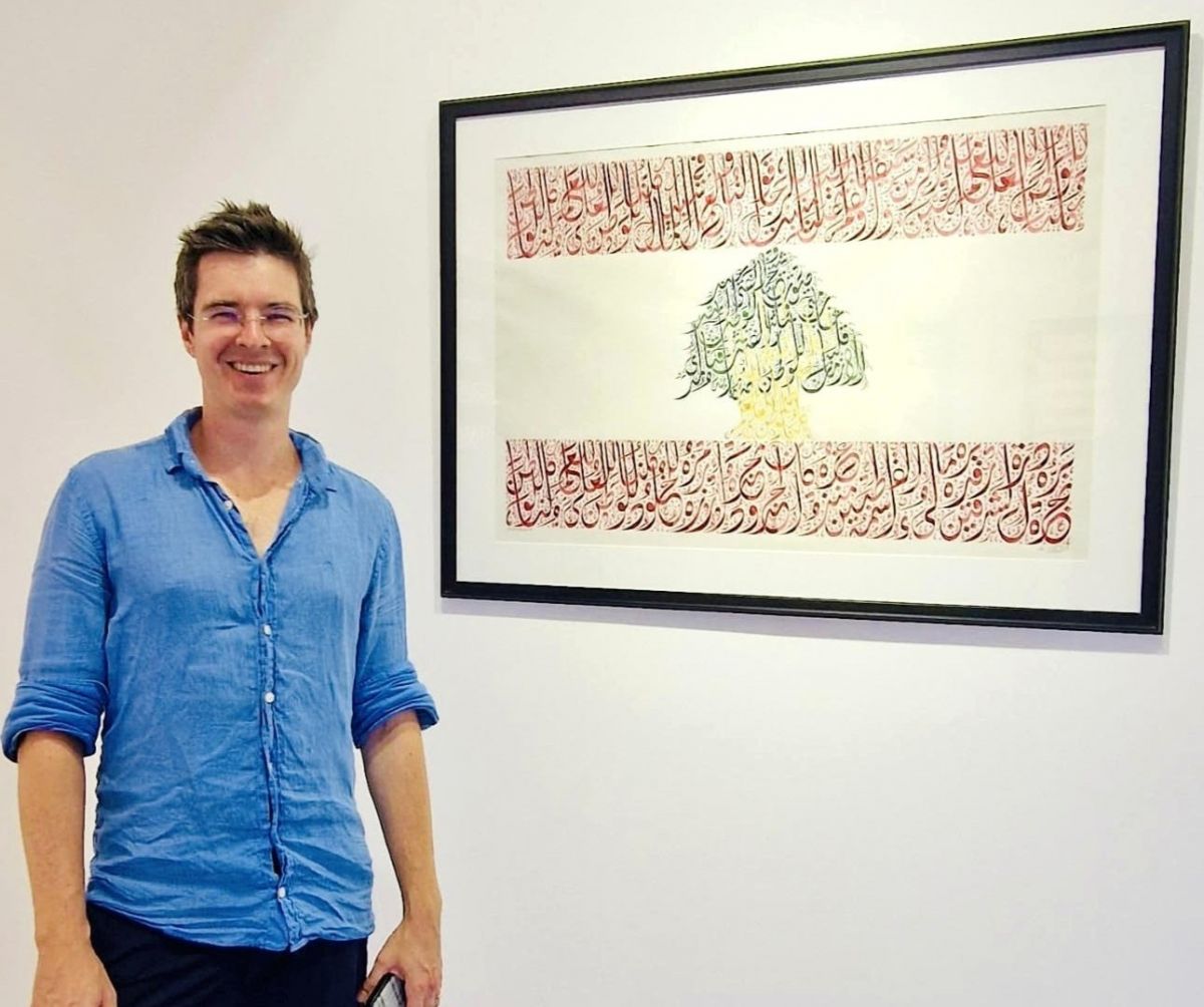 Everitte Barbee, un Américain calligraphe à Beyrouth