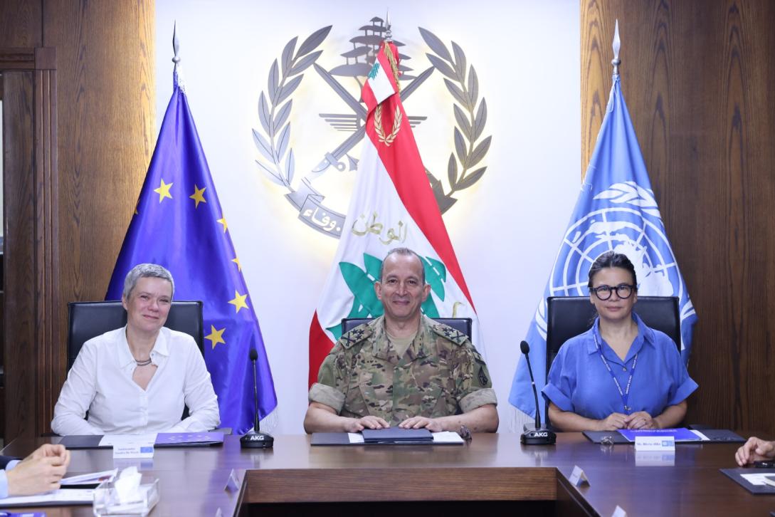L'UE lance un projet de 12,5 millions d'euros pour soutenir l'armée libanaise