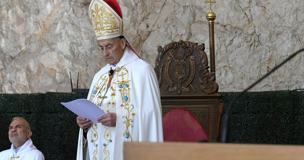 Maronite patriarch hospitalized, condition not serious