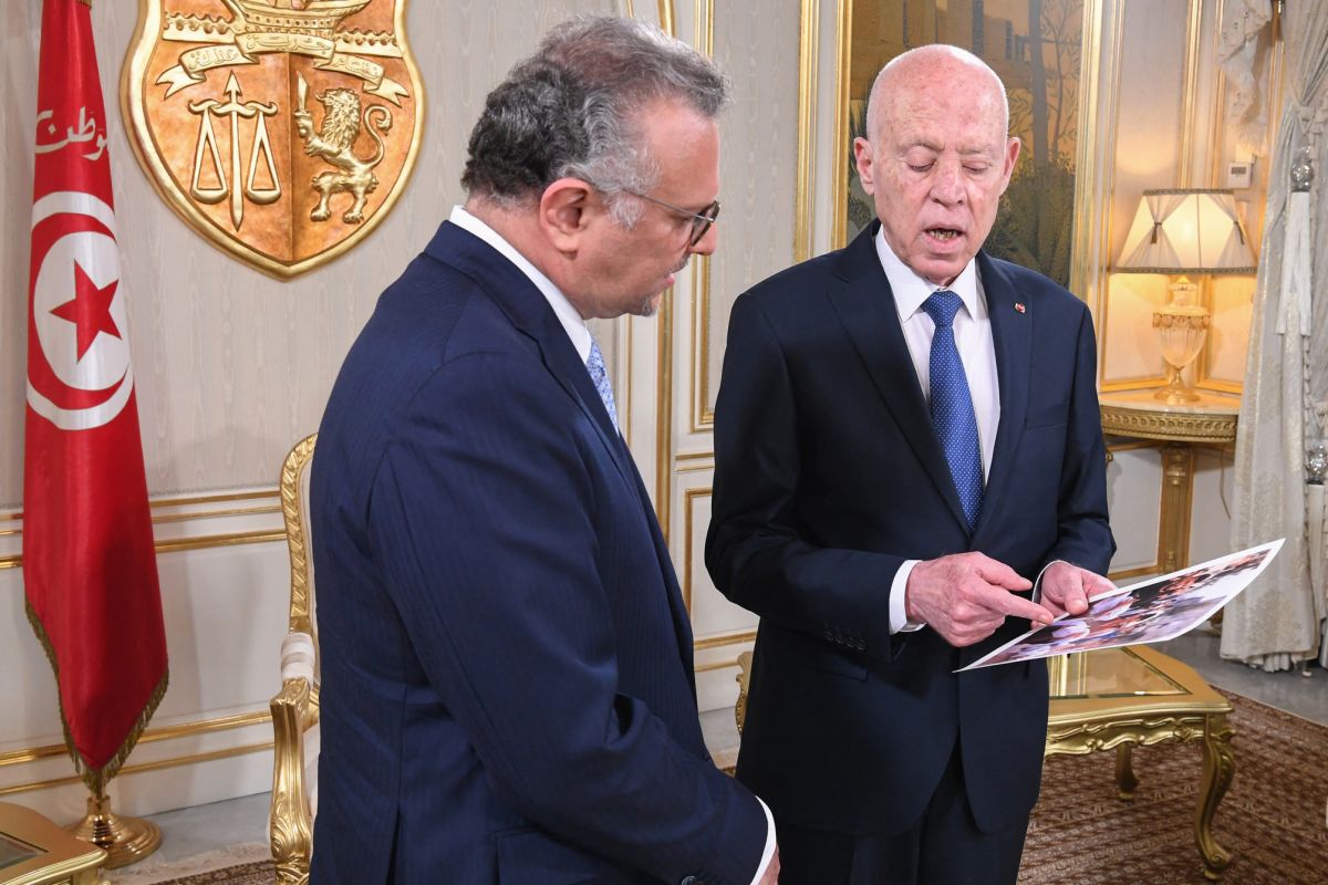 Tunisian president shows Boulos photos of starving Gaza children: ‘They are in agony'