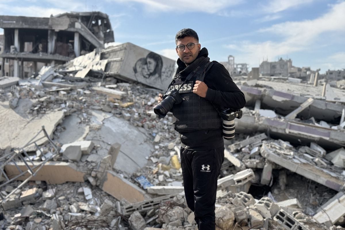 Hungry and exhausted, AFP journalists document Gaza war