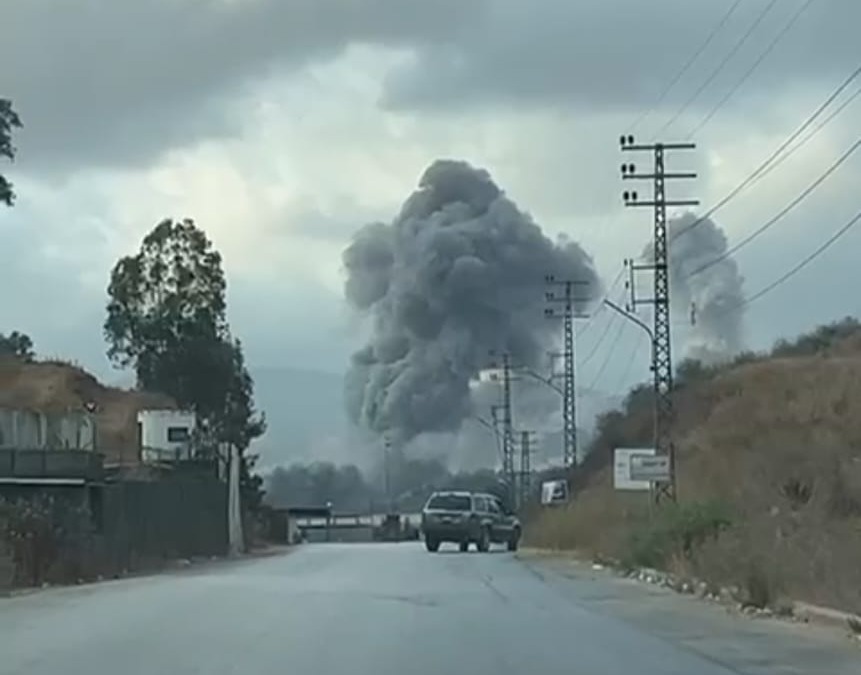 Israeli army says it targeted 'Hezbollah military sites' in south and Bekaa Israeli army says it targeted 'Hezbollah military sites' in south and Bekaa