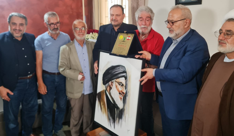 Une délégation du Hezbollah rend visite à Georges Abdallah Une délégation du Hezbollah rend visite à Georges Abdallah